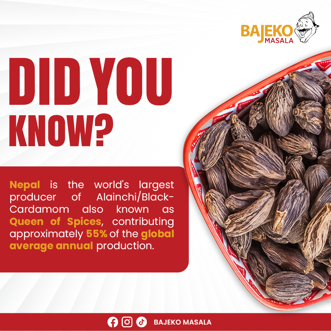 Did you know? Black Cardamom is... 